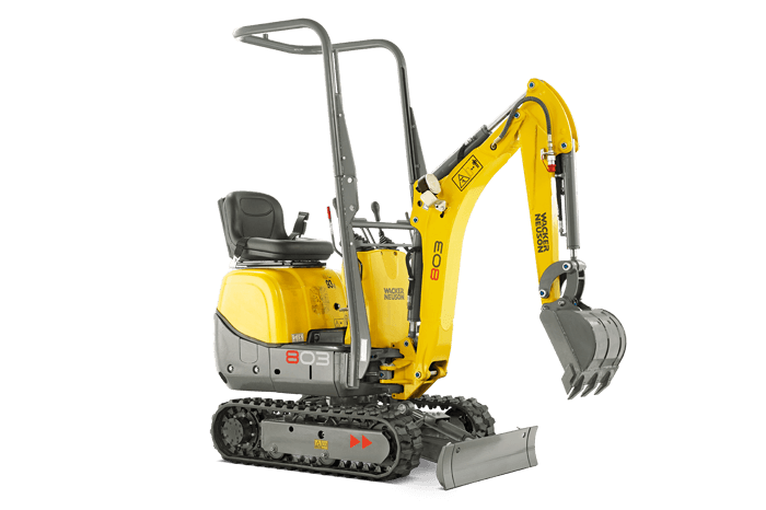 Wacker Neuson 803 Dual Power(grävmaskin)