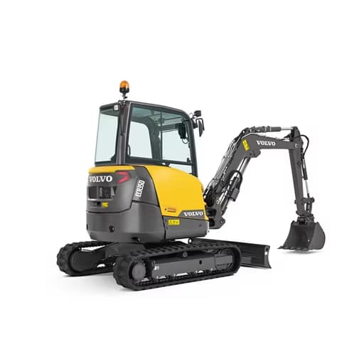 Grävmaskin, Volvo ECR35D, 3,5ton med rototilt