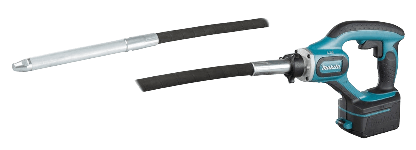 Vibrostav, Makita DVR450 batteri